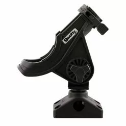 Scotty 280 Baitcaster / Spinning Rod Holder With Combination Side/DeckMount Salmon Trolling