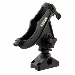 Scotty 280 Baitcaster / Spinning Rod Holder With Combination Side/DeckMount Salmon Trolling