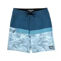 PELAGIC Clothing/Gloves Bluewater Camo Fishing Shorts Stacked Black Or Slate