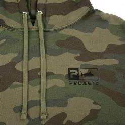 Pelagic Hoodie Forest Camo