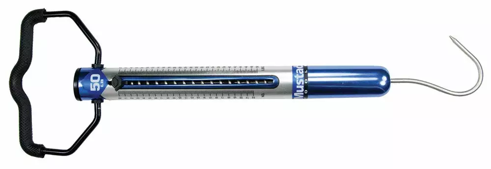 MUSTAD SPRING SCALE 50 LBS MT017 1 MUSTAD SPRING SCALE 50 LBS MT017
