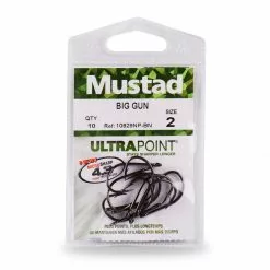 Mustad 10829NP-BN Big Gun Bait Hooks Fish Hooks 5 Mustad 10829NP-BN Big Gun Bait Hooks Fish Hooks