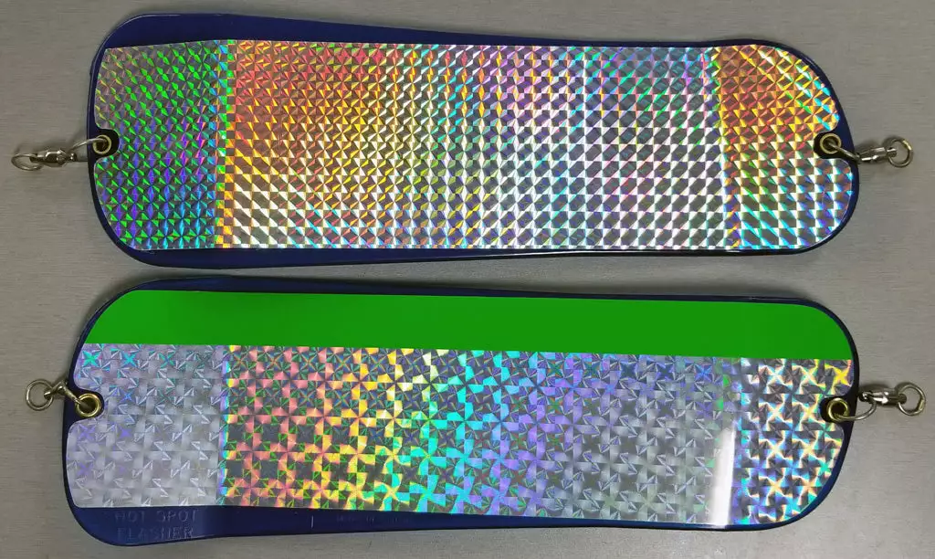 Hot Spot Stryper Flashers Salmon Trolling 6 Hot Spot Stryper Flashers Salmon Trolling