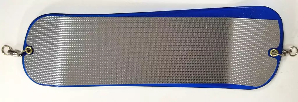 Salmon Trolling Hot Spot Silver Mylar Flashers 3 Salmon Trolling Hot Spot Silver Mylar Flashers