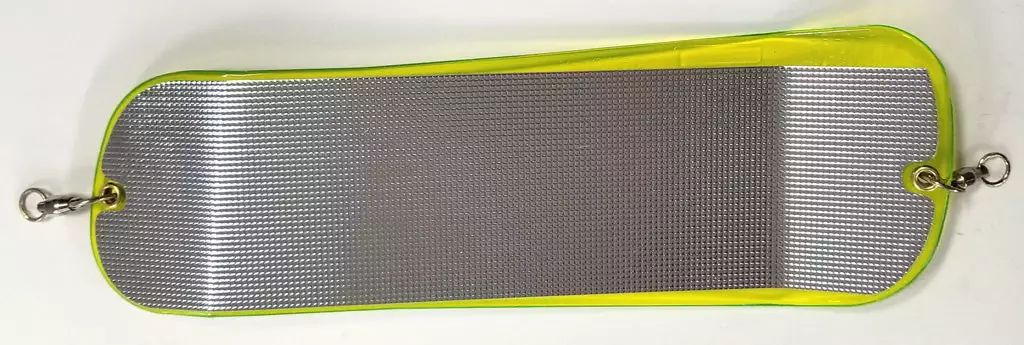 Salmon Trolling Hot Spot Silver Mylar Flashers 5 Salmon Trolling Hot Spot Silver Mylar Flashers