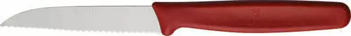 Knives VICTORINOX Serrated Red Handle Knife 40605 1 Knives VICTORINOX Serrated Red Handle Knife 40605