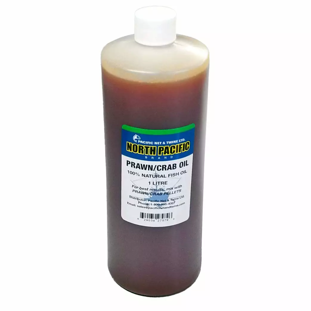 North Pacific Prawn/Crab Oil 1L Bottle Bait 1 North Pacific Prawn/Crab Oil 1L Bottle Bait