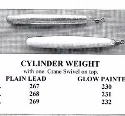 North Pacific Cylinder Weight (16oz Or 25oz) Weights