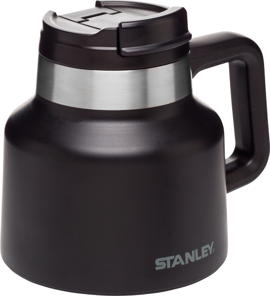 STANLEY 20OZ WIDE BASE ADVENTURE VACUUM MUG MATTE BLACK 2 STANLEY 20OZ WIDE BASE ADVENTURE VACUUM MUG MATTE BLACK