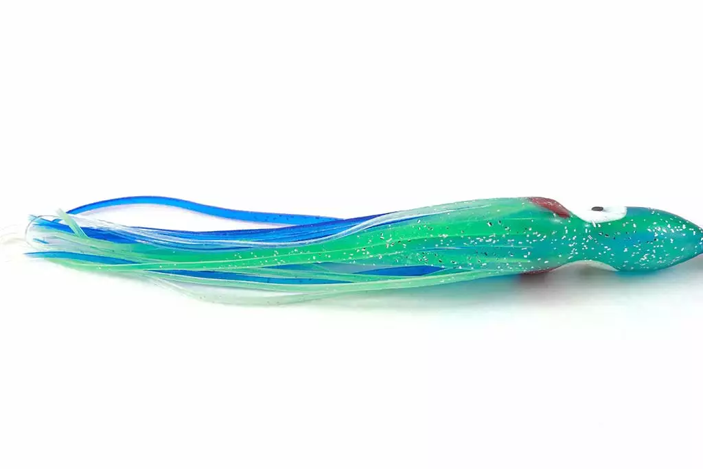 NORTH PACIFIC OCTOPUS 4-1/4" B55 (Navy Blue) Hoochies 3 NORTH PACIFIC OCTOPUS 4-1/4" B55 (Navy Blue) Hoochies