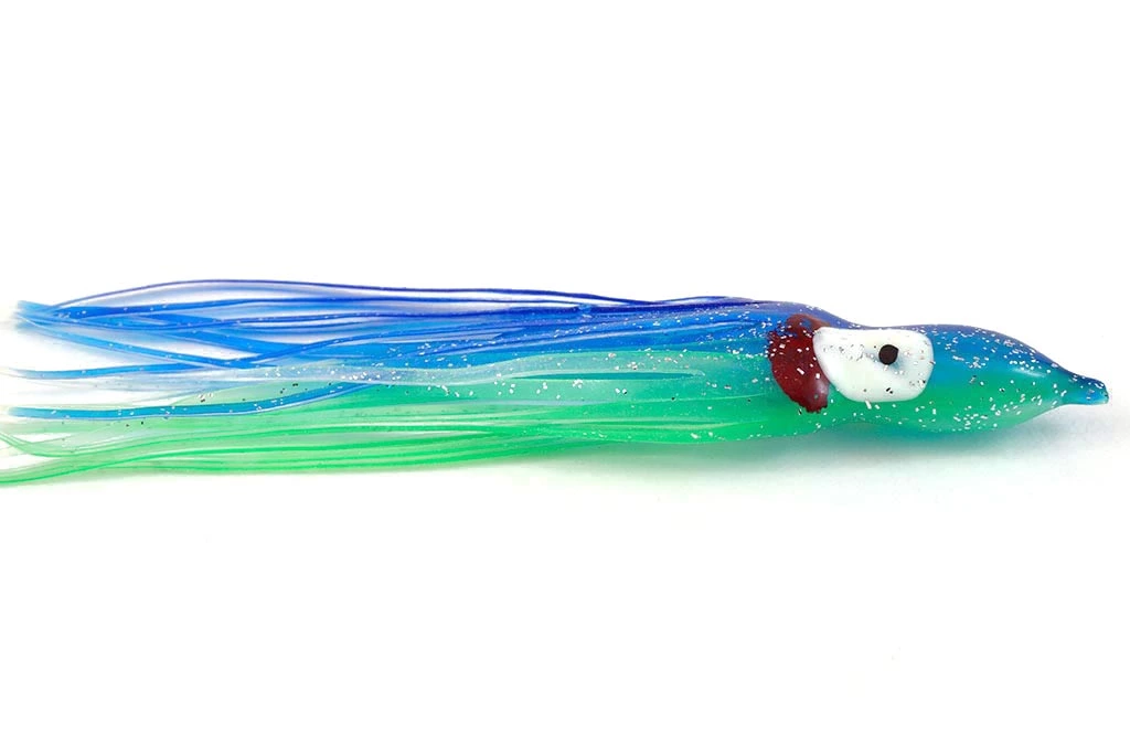 NORTH PACIFIC OCTOPUS 4-1/4" B55 (Navy Blue) Hoochies 1 NORTH PACIFIC OCTOPUS 4-1/4" B55 (Navy Blue) Hoochies