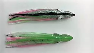 NORTH PACIFIC OCTOPUS 4-1/4" LPM94 (Christmas Tree) Hoochies 1 NORTH PACIFIC OCTOPUS 4-1/4" LPM94 (Christmas Tree) Hoochies