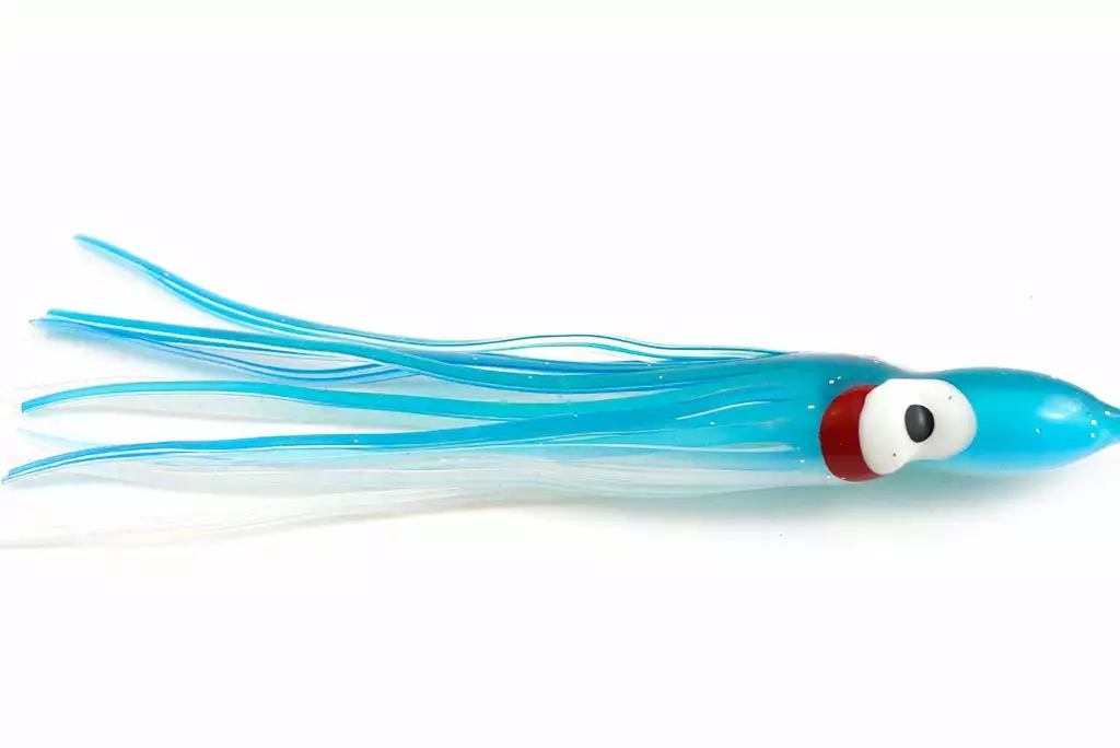 NORTH PACIFIC OCTOPUS 4-1/4" B40W (While Stock Last) Hoochies 1 NORTH PACIFIC OCTOPUS 4-1/4" B40W (While Stock Last) Hoochies