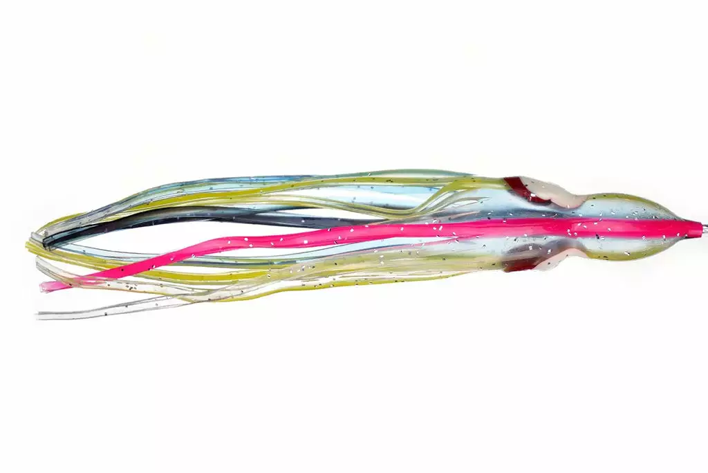 Hoochies NORTH PACIFIC OCTOPUS 4-1/4" C29CRLP(Kalaidoscope) 3 Hoochies NORTH PACIFIC OCTOPUS 4-1/4" C29CRLP(Kalaidoscope)