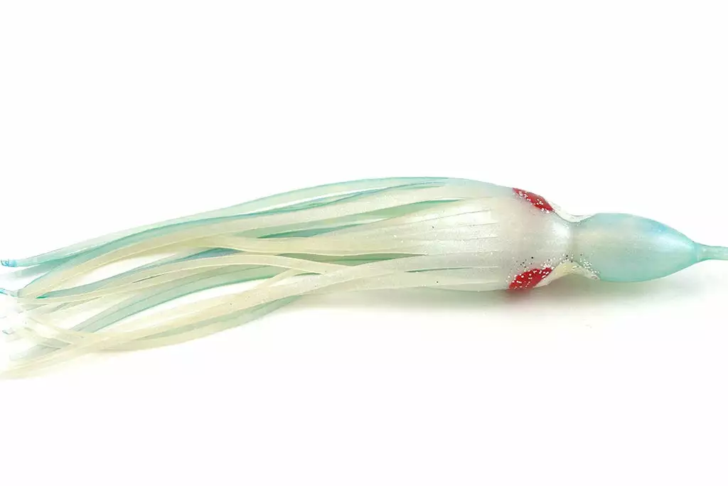 Hoochies NORTH PACIFIC OCTOPUS 4-1/4" G38W 2 Hoochies NORTH PACIFIC OCTOPUS 4-1/4" G38W