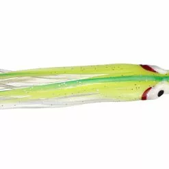 Hoochies North Pacific OCTOPUS 4-1/4" G82OA (Green Hornet)