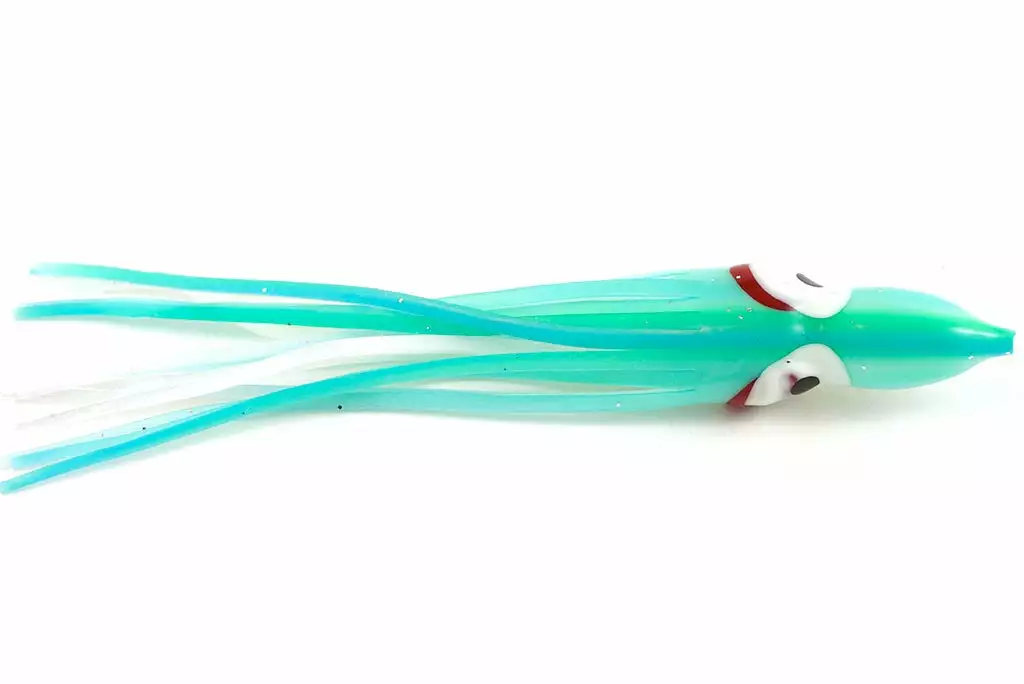 Hoochies NORTH PACIFIC OCTOPUS 4-1/4" GBOMW39R 2 Hoochies NORTH PACIFIC OCTOPUS 4-1/4" GBOMW39R