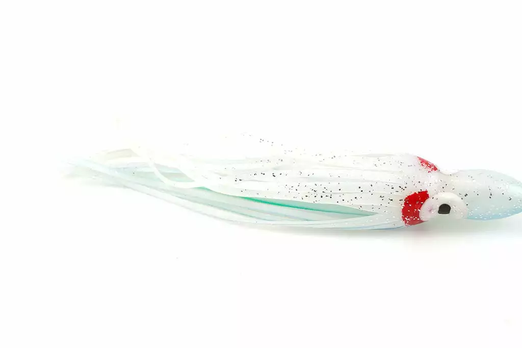 Hoochies NORTH PACIFIC OCTOPUS 4-1/4" J46 (Cornflower) 3 Hoochies NORTH PACIFIC OCTOPUS 4-1/4" J46 (Cornflower)