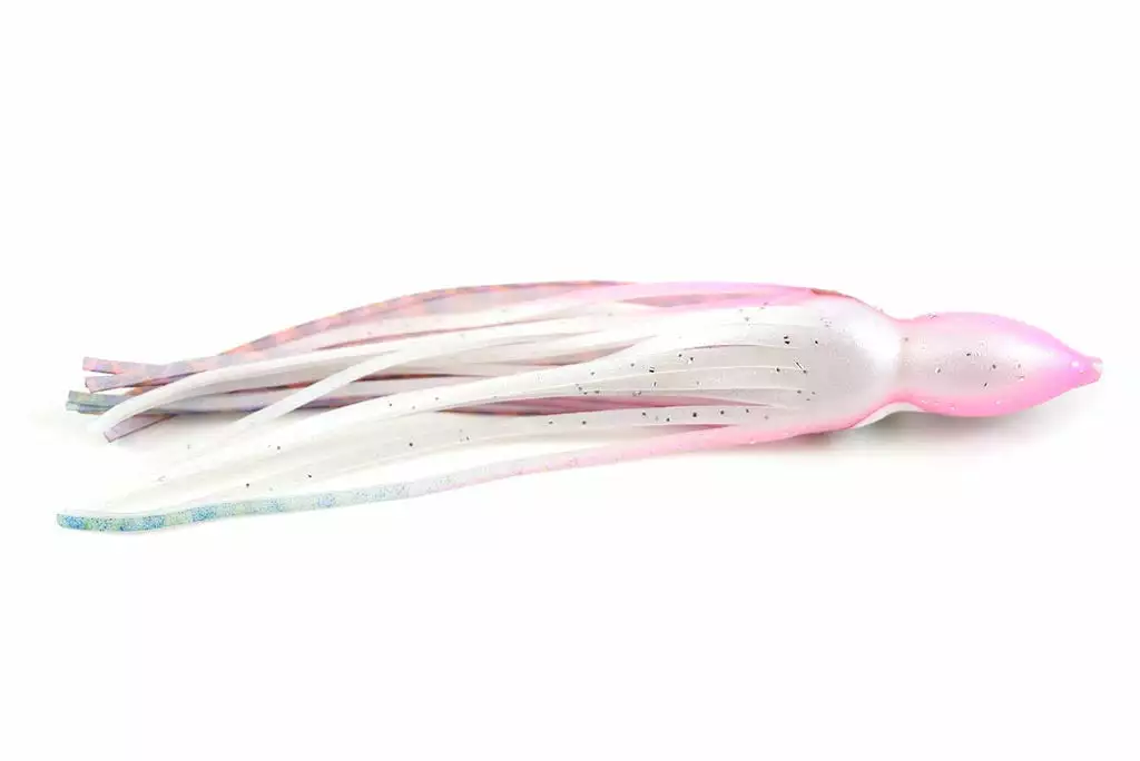 NORTH PACIFIC OCTOPUS 4-1/4" PS18R (Cotton Candy) Hoochies 2 NORTH PACIFIC OCTOPUS 4-1/4" PS18R (Cotton Candy) Hoochies