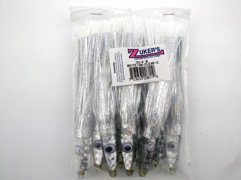 ZUKER'S Zukers Grass Series Tuna Lures 10/PKG 3 ZUKER'S Zukers Grass Series Tuna Lures 10/PKG