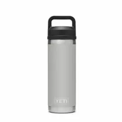 Yeti Rambler 18oz Bottle With Chug Cap - Granite Grey Drinkware