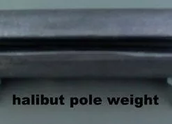 North Pacific Longline WEIGHT For BAMBOO POLE 11 LB ( 2 Pieces )