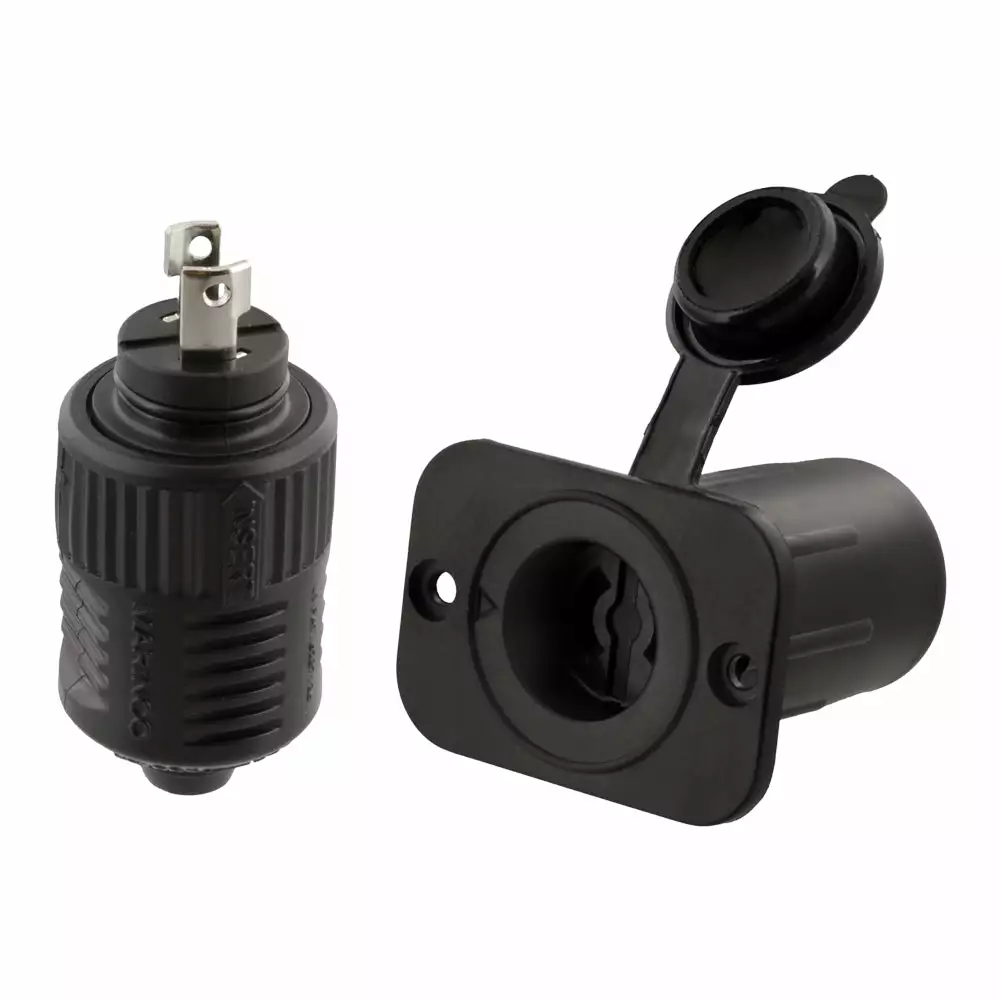 Scotty 2125 12V Downrigger Plug And Receptacle From Marinco 1 Scotty 2125 12V Downrigger Plug And Receptacle From Marinco