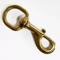 North Pacific Bronze Dog Collar Snaps Trap Fishing