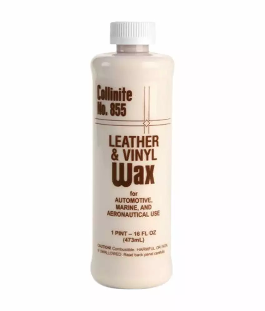 COLLINITE CORPORATION COLLINITE 855 LEATHER & VINYL WAX 1 COLLINITE CORPORATION COLLINITE 855 LEATHER & VINYL WAX