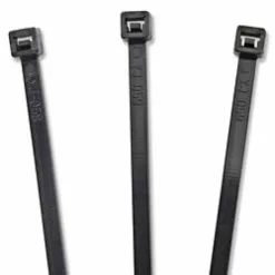 North Pacific Black Cable Ties (from 4-3/4" - 30")
