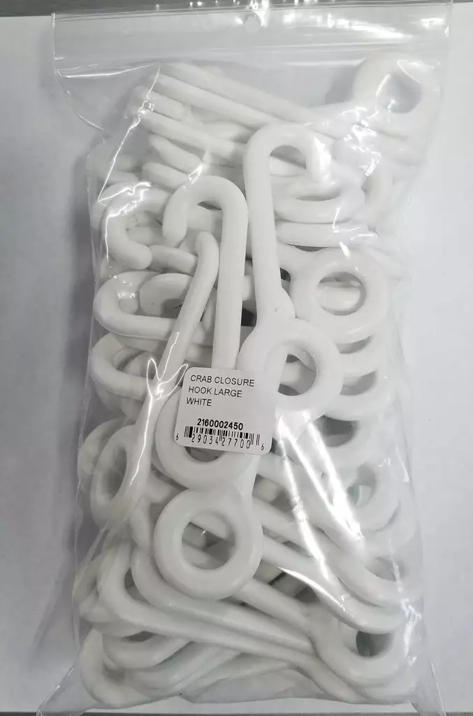 Pacific Net & Twine Ltd Large Crab Trap Closure Hooks White Trap Fishing 2 Pacific Net & Twine Ltd Large Crab Trap Closure Hooks White Trap Fishing