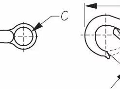 Seadog Fast Eye Boat Snap