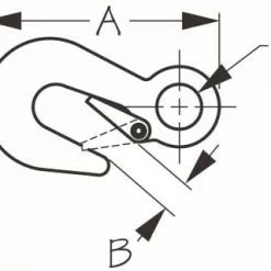 Marine Hardware SEADOG 155822-1 UTILITY SNAP HOOK 4"