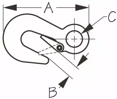 Marine Hardware SEADOG 155822-1 UTILITY SNAP HOOK 4" 2 Marine Hardware SEADOG 155822-1 UTILITY SNAP HOOK 4"