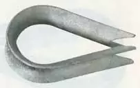 Pacific Net & Twine Ltd Regular Galvanized Thimble