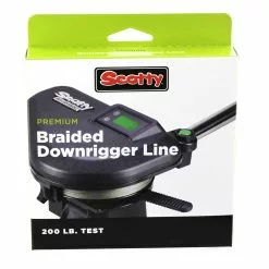 Scotty 2702K 200lb Test - Premium Braided Downrigger Line - 400ft Salmon Trolling