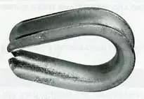 North Pacific Heavy Duty Stainless Thimbles