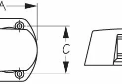 SEADOG 400155-1 BOW LIGHT COMBO Marine Hardware