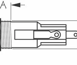 SEADOG 420501-1 AGC FUSE HOLDER WITH PUSH-IN CAP Marine Hardware