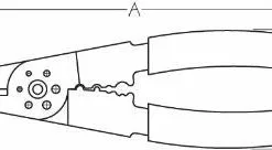 SEADOG 429900-1 PWDR COATED STEEL WIRE STRIP Marine Hardware