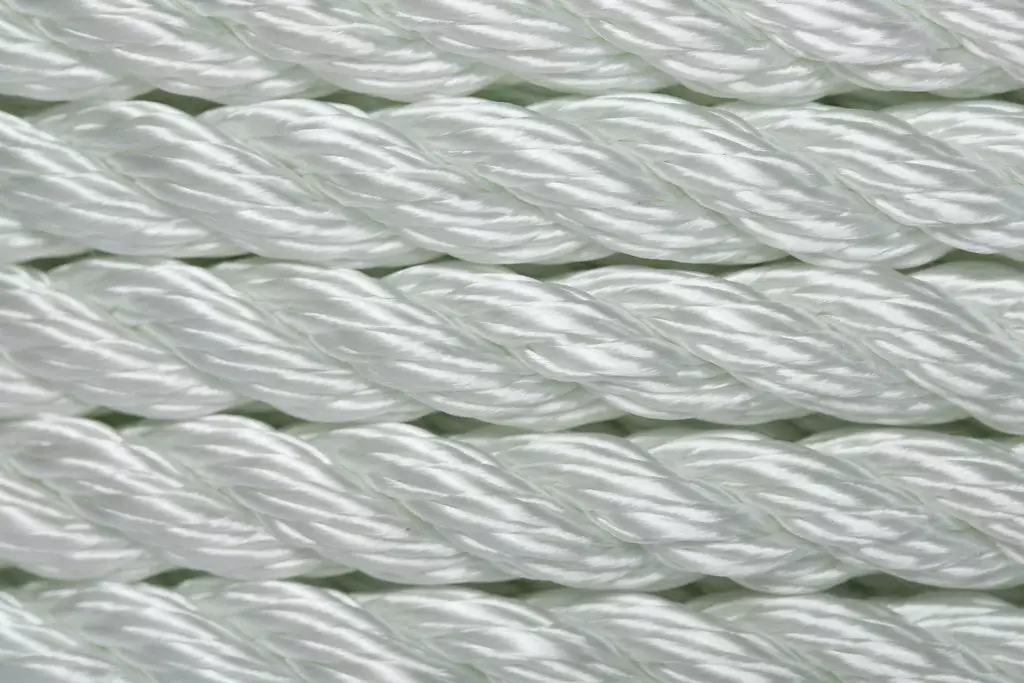 CANADA CORDAGE Industrial 3-Strand Twisted Nylon Rope (by The Foot) 1 CANADA CORDAGE Industrial 3-Strand Twisted Nylon Rope (by The Foot)