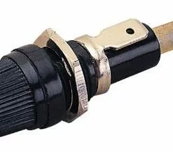 Marine Hardware SEADOG 420503-1 AGC ROUND FUSE HOLDER - SPADE TERMINAL