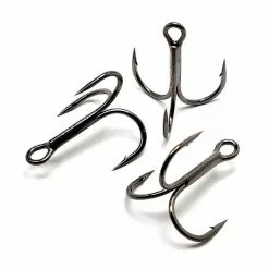 Gamakatsu Round Bend Treble Hooks 2X Strong