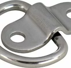 Marine Hardware SEADOG 09014510 SS FOLDING D-RING 2"