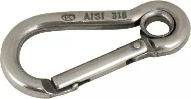 Seadog Snap Hook With Eye Insert With Key-lock Connection Marine Hardware 1 Seadog Snap Hook With Eye Insert With Key-lock Connection Marine Hardware