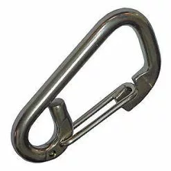 Victory Stainless Steel Asymmetrical Snap Hooks With Eye KS2430 Marine Hardware
