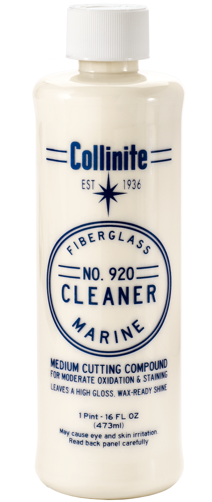 COLLINITE CORPORATION COLLINITE 920 Fiberglass Cleaner (pint Or 1/2 Gallon) Marine Hardware 1 COLLINITE CORPORATION COLLINITE 920 Fiberglass Cleaner (pint Or 1/2 Gallon) Marine Hardware