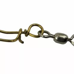 EVANS MFG Salmon Trolling Corkscrew Swivels - 1/0-4/0 - (10 Pack)