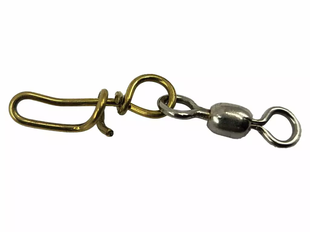 EVANS MFG Salmon Trolling Corkscrew Swivels - 1/0-4/0 - (10 Pack) 2 EVANS MFG Salmon Trolling Corkscrew Swivels - 1/0-4/0 - (10 Pack)