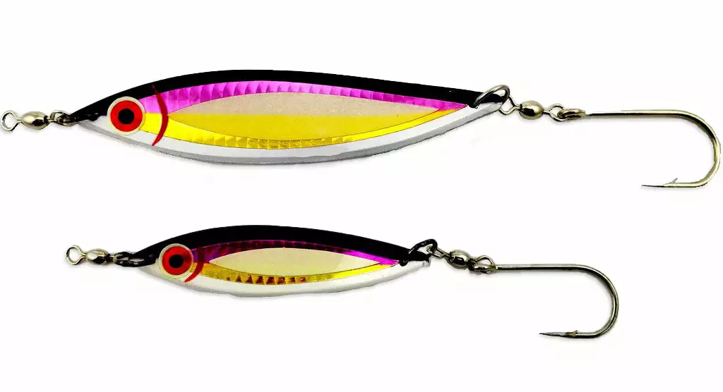 North Pacific CJ Special Rigged Lure With Mustad 4/0 Hook - Each Salmon Trolling 2 North Pacific CJ Special Rigged Lure With Mustad 4/0 Hook - Each Salmon Trolling